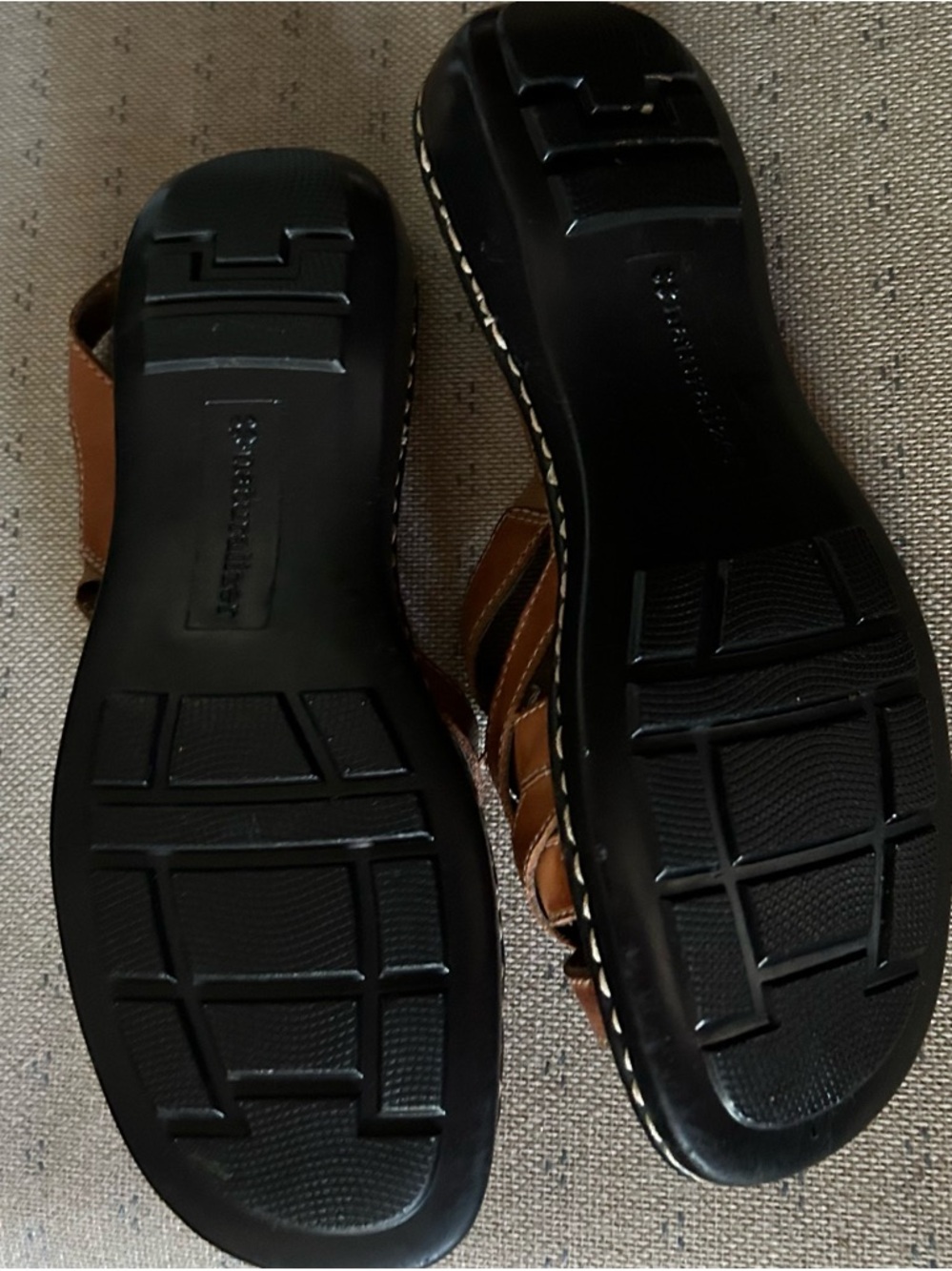 Naturalizer Leather Tan Sandals Size 8M - Picture 3 of 5